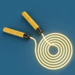 LED Glow Skipping Rope: Adjustable Fitness Sports Equipment