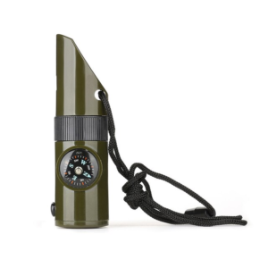 7-in-1 Survival Whistle: Portable High Decibel Safety Tool