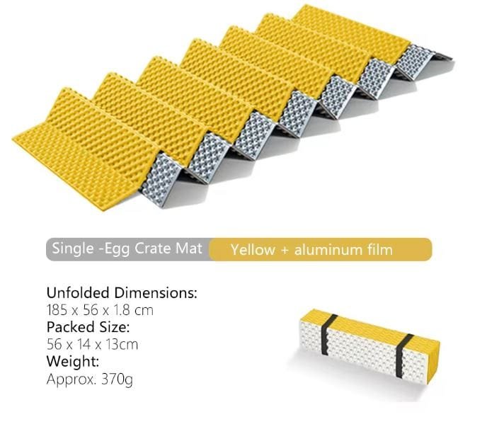 Ultralight Foldable Camping Sleeping Mat – Moistureproof Pad for Travel, Hiking & Outdoor Bed - Image 8