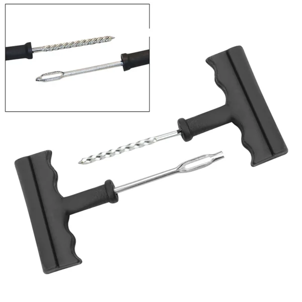 Car Tubeless Tire Repair Kit – Quick Puncture Plug Fix for Cars & Motorcycles - Image 11