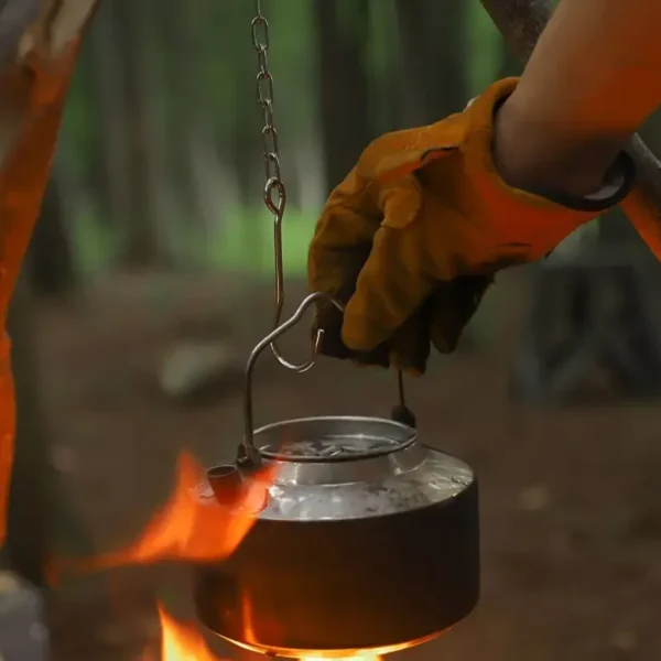 Portable Camping Tripod for Hanging Pot – Foldable Campfire Cooking Stand - Image 19