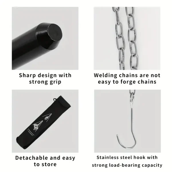 Portable Camping Tripod for Hanging Pot – Foldable Campfire Cooking Stand - Image 15