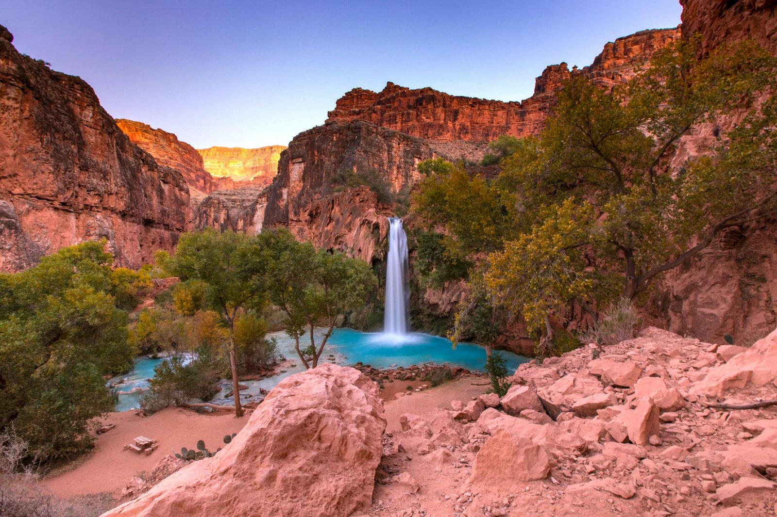 havasu creek in arizona usa