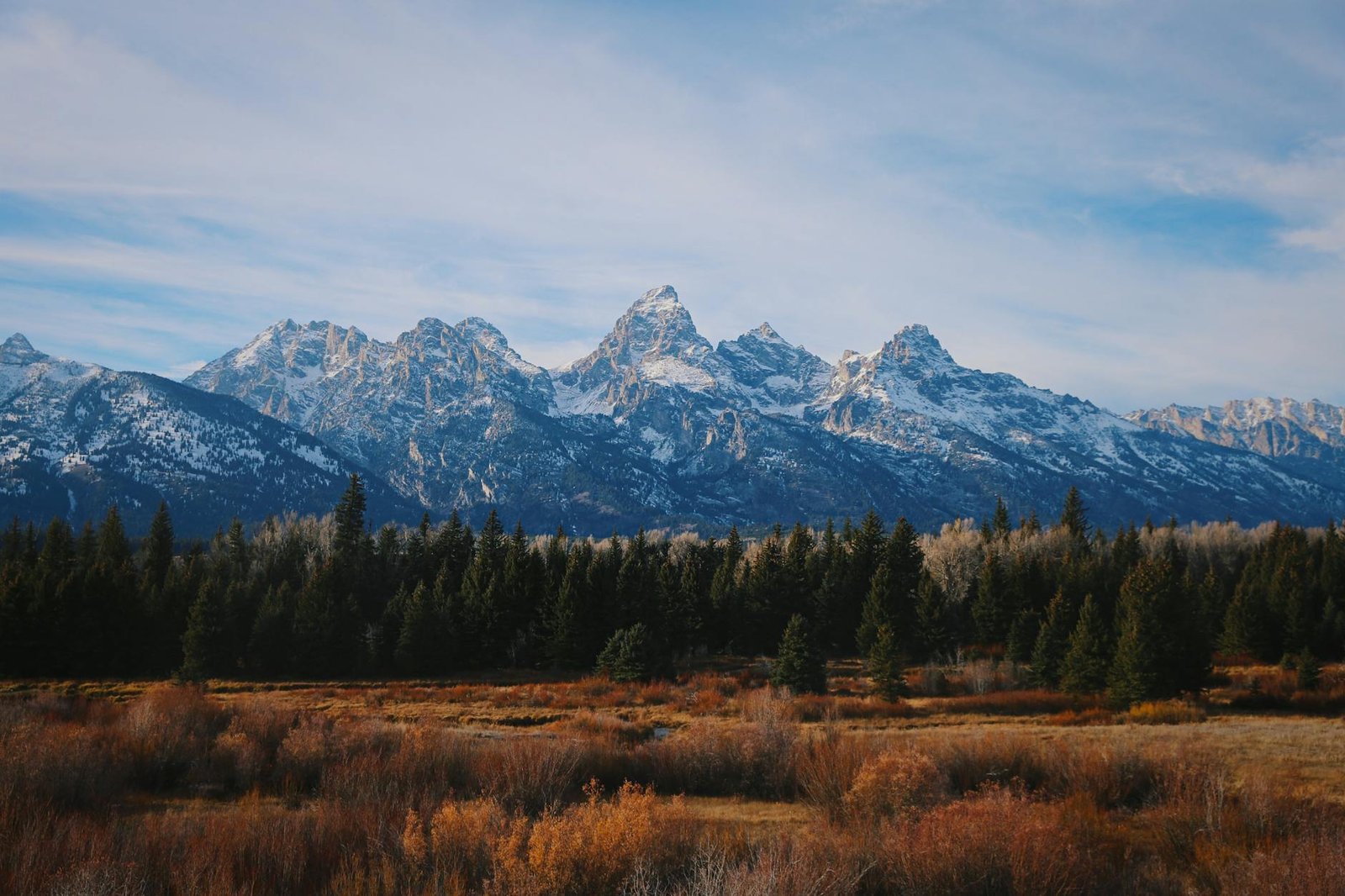 breathtaking view of the grand tetons