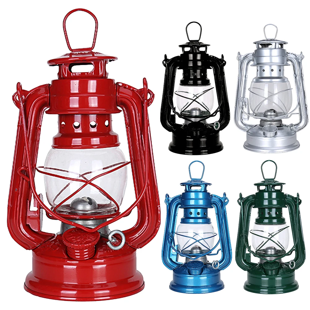 Portable Vintage Kerosene Camping Lamp β Outdoor Oil Lantern with Handle - Image 2