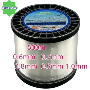 Big Size 500m Monofilament Nylon Fishing Line β Heavy Duty Sea & Freshwater Boat Line for Big Fish & Shark Fishing
