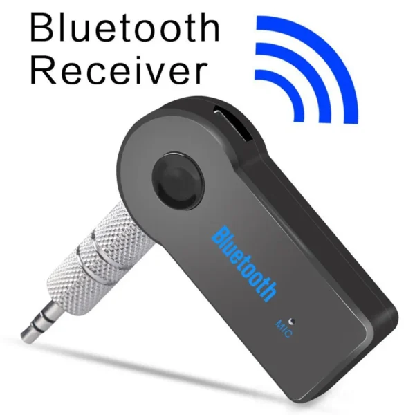 2-in-1 Bluetooth 5.0 Receiver & Transmitter – Wireless 3.5mm AUX Adapter for Car Audio & Headphones