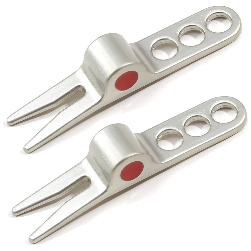 Golf Divot Repair Tool – Metal Pitch Mark Fork for Green & Lawn Care - Image 10