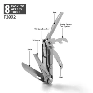 Multifunctional Folding Pliers Tool – Portable Screwdriver, Knife & Bottle Opener Combo