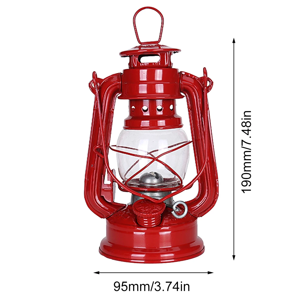 Portable Vintage Kerosene Camping Lamp β Outdoor Oil Lantern with Handle - Image 6