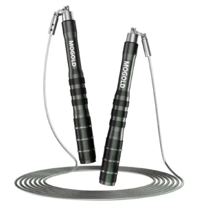 Professional Speed Jump Rope – Smooth Wire Skipping Rope for Fat Burning, Fitness & Weight Loss