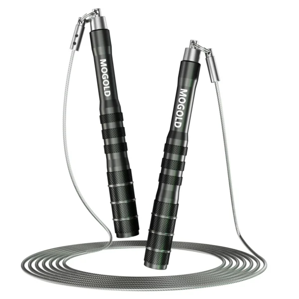Professional Speed Jump Rope – Smooth Wire Skipping Rope for Fat Burning, Fitness & Weight Loss