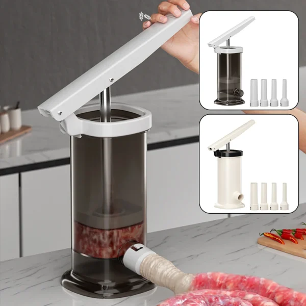 Heavy Duty Sausage Stuffer β Large Capacity Manual Meat Filling Machine for Homemade Sausage Making