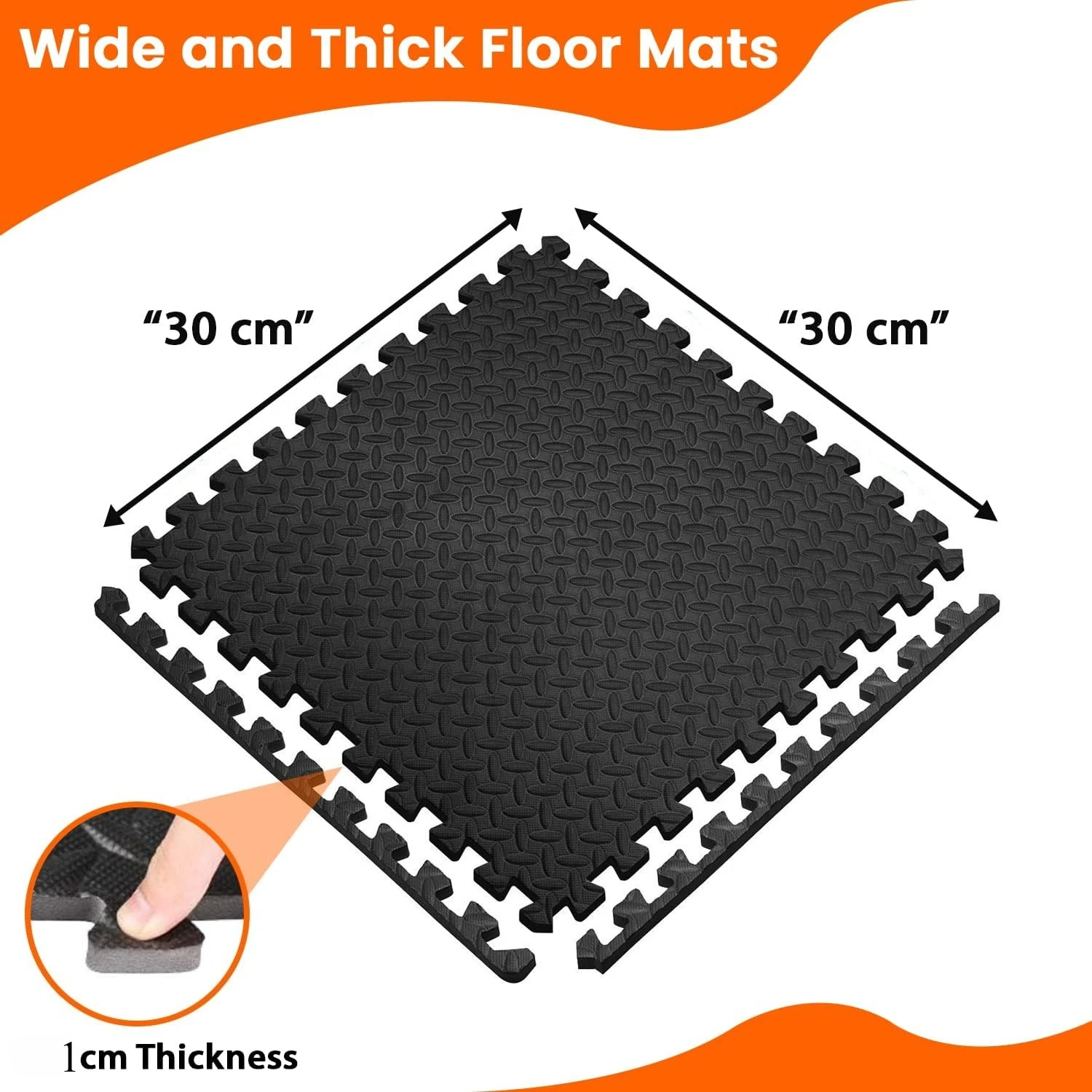 EVA Interlocking Foam Fitness Mat (8/16/20PCS) – Non-Slip Shock-Absorbing Gym & Yoga Flooring - Image 6