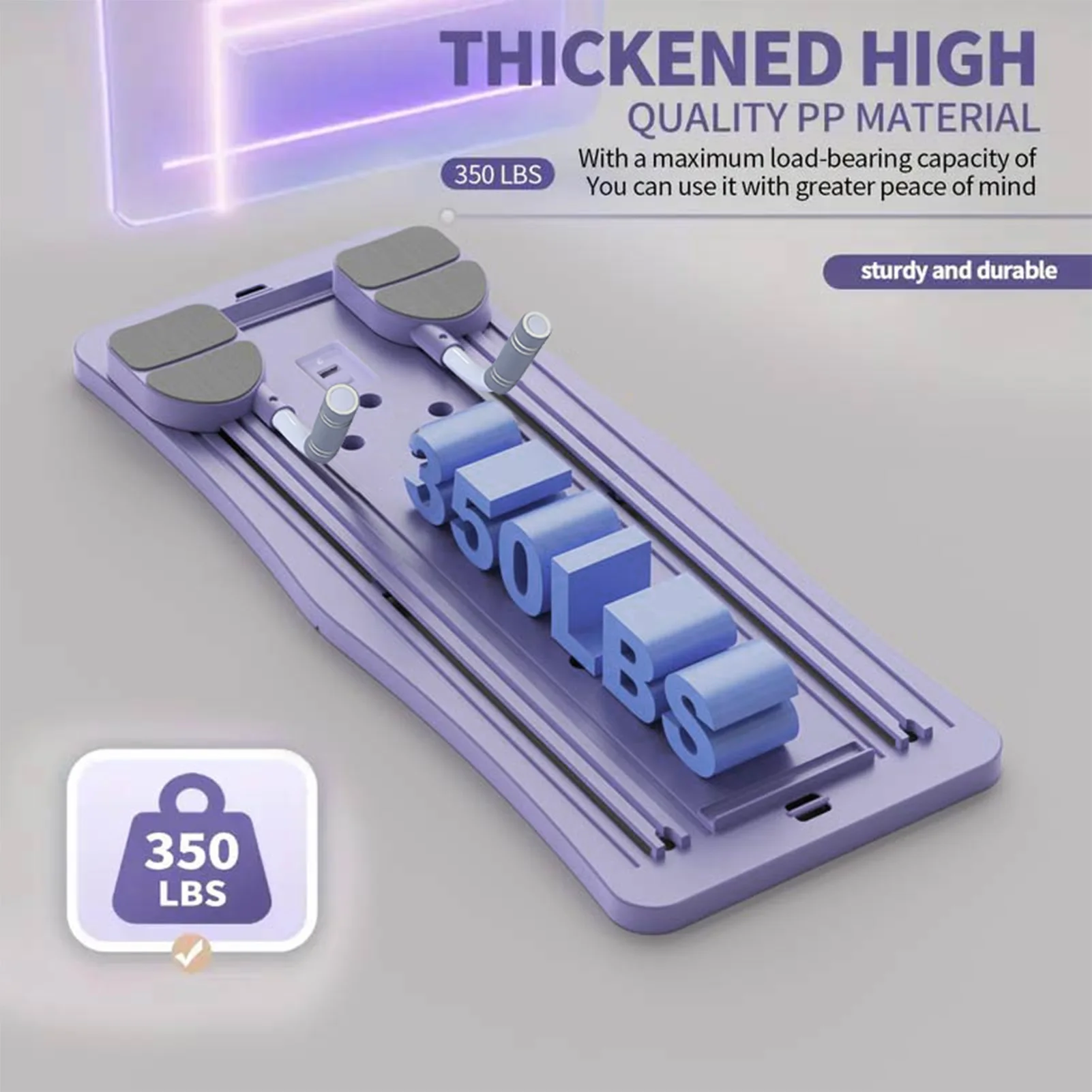 Foldable 4-in-1 Pilates Board & Ab Wheel β Core Trainer for Home Gym Workouts - Image 5