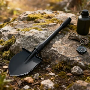 Military Folding Shovel – Multifunction Survival, Camping & Garden Tool